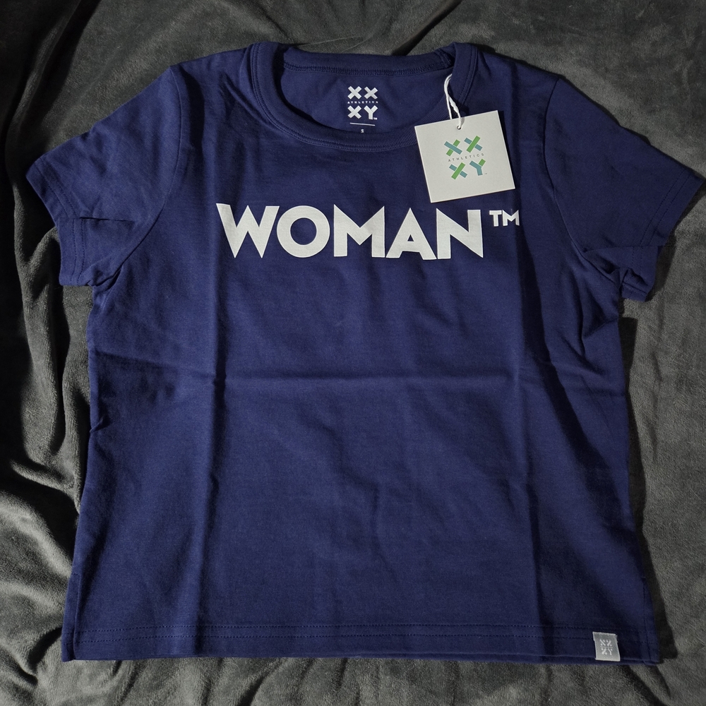 Woman™ Navy Graphic Short Sleeve Tee